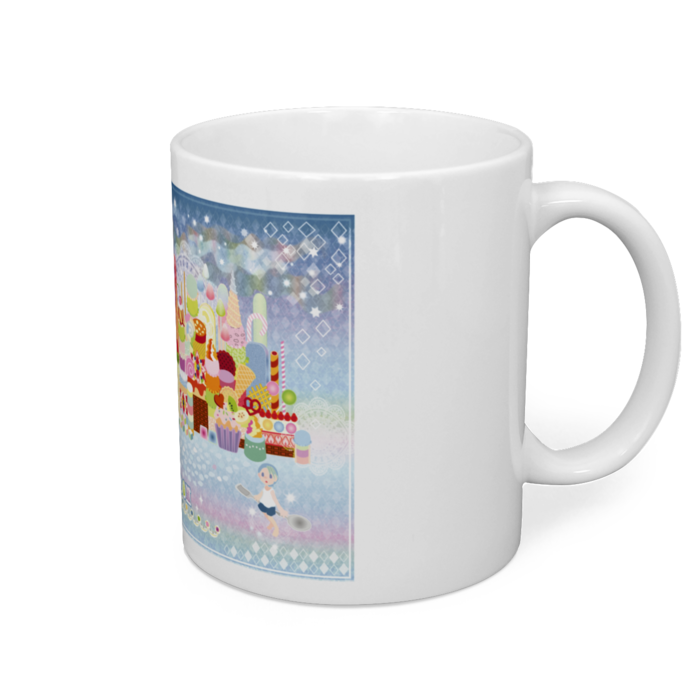 マグカップ - 直径 8 cm / 高さ 9.5 cm