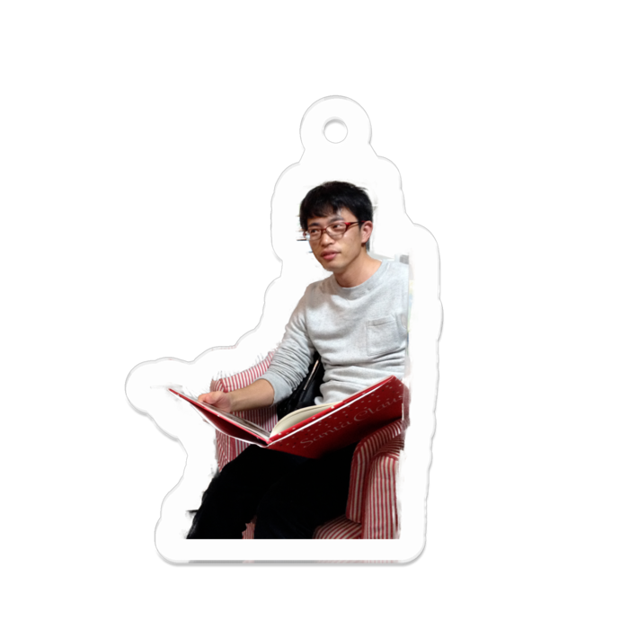 アクリルキーホルダー(コーティング) - 50 x 50 (mm)