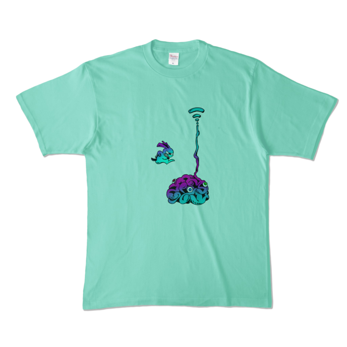 カラーTシャツ - XL - アイスグリーン (淡色)(1)