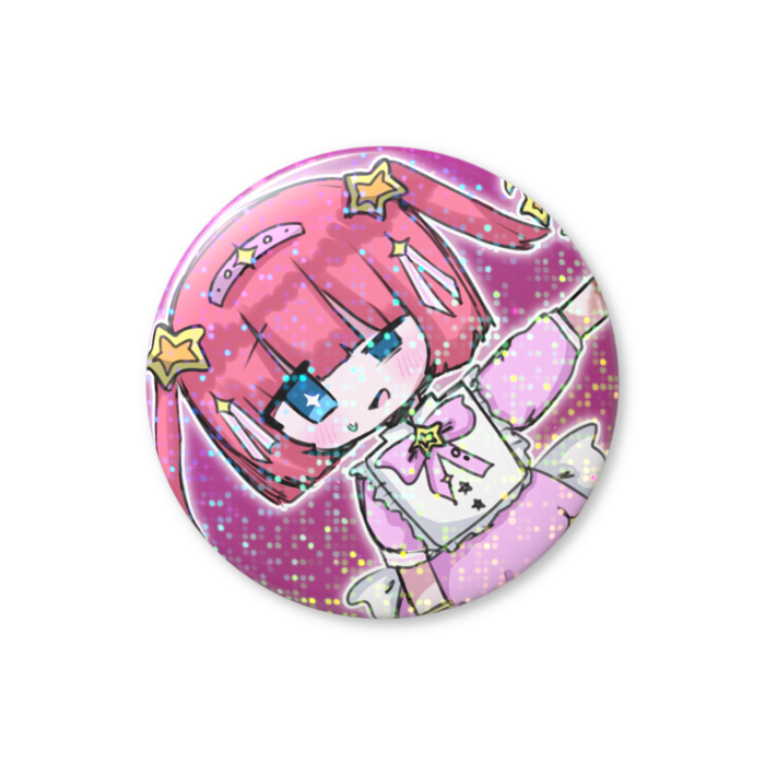 ホログラム缶バッジ - 56mm