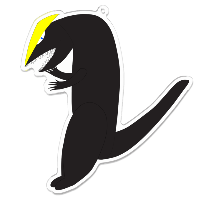 アクリルキーホルダー（コーティング） - 100 x 100 (mm)