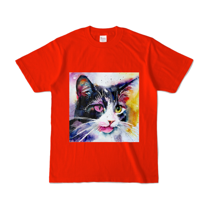 カラーTシャツ - S - レッド (濃色)