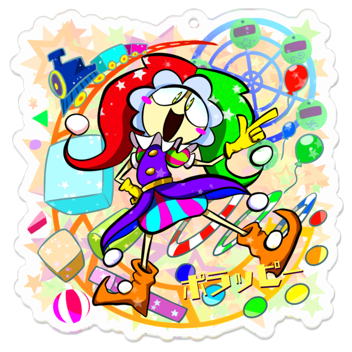 アクリルキーホルダー - 70 x 70 (mm)