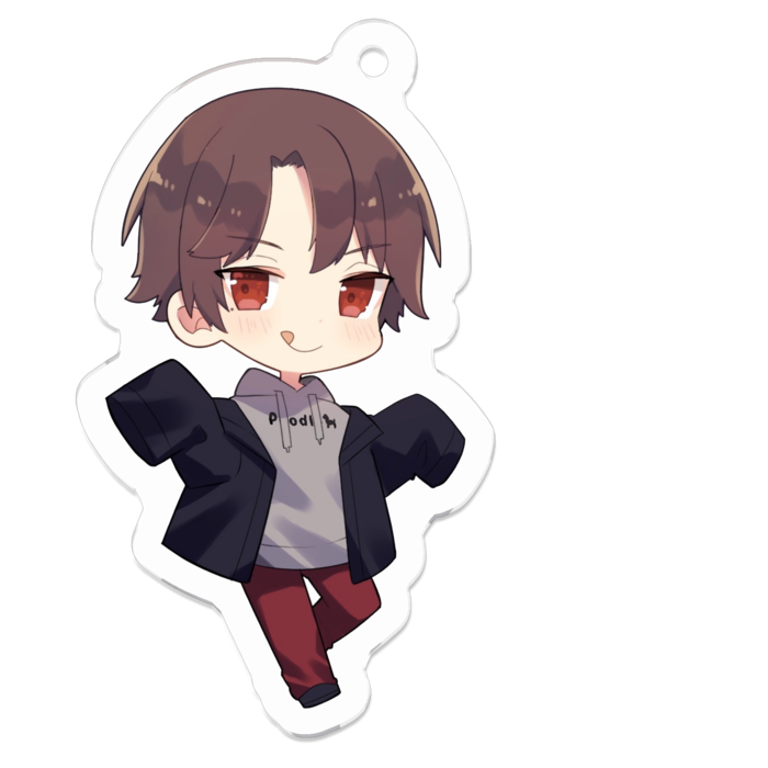 アクリルキーホルダー - 50 x 50 (mm)