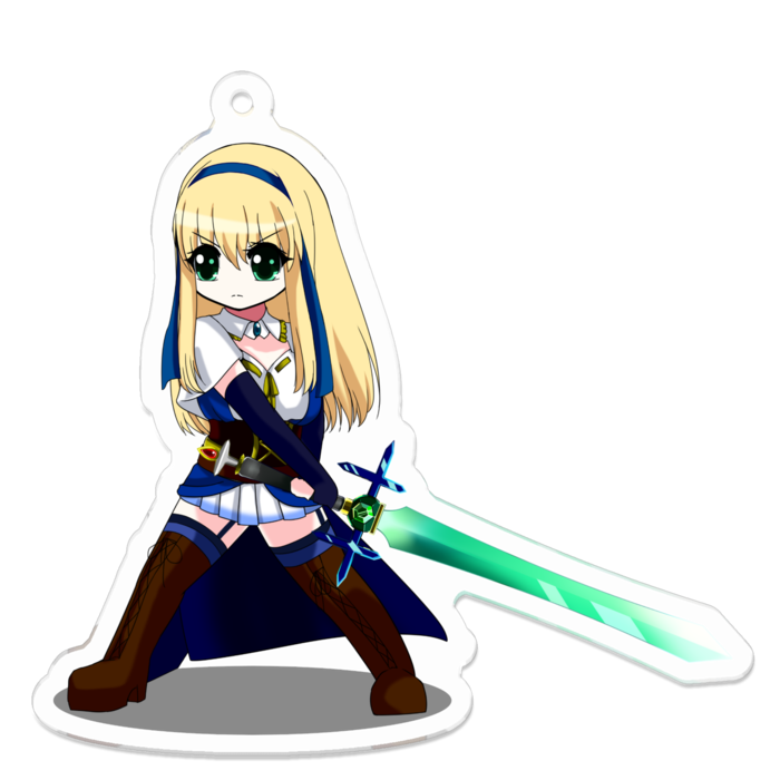 アクリルキーホルダー - 70 x 70 (mm)