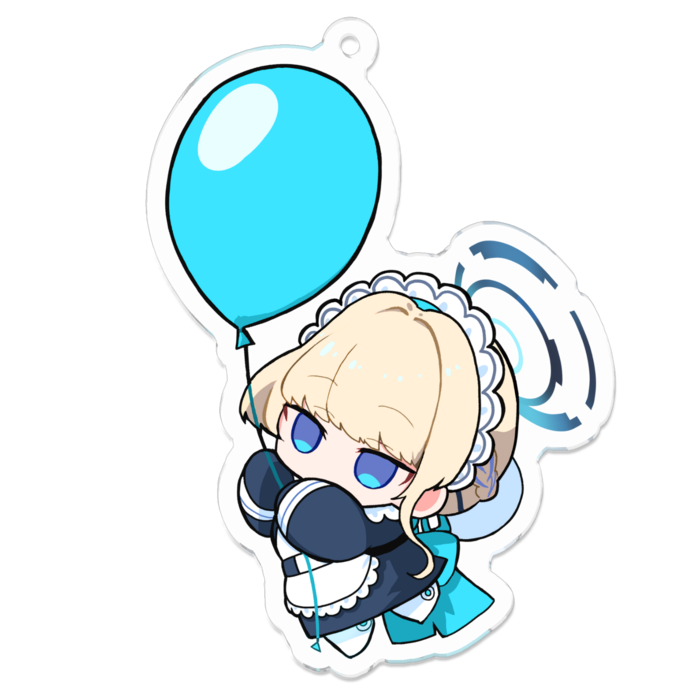 アクリルキーホルダー - 70 x 70 (mm)