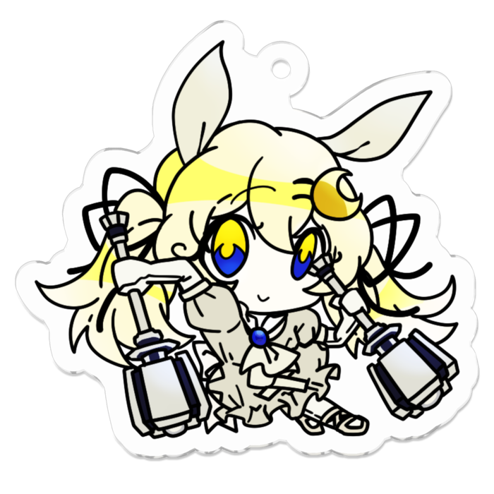 アクリルキーホルダー - 50 x 50 (mm)