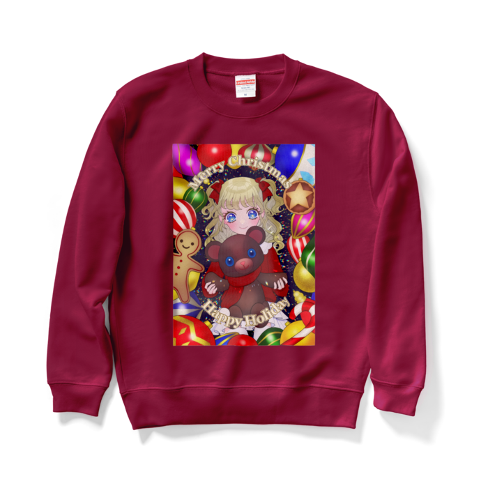 スウェット - M - バーガンディ