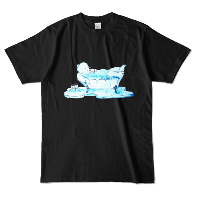 カラーTシャツ - L - ブラック (濃色)