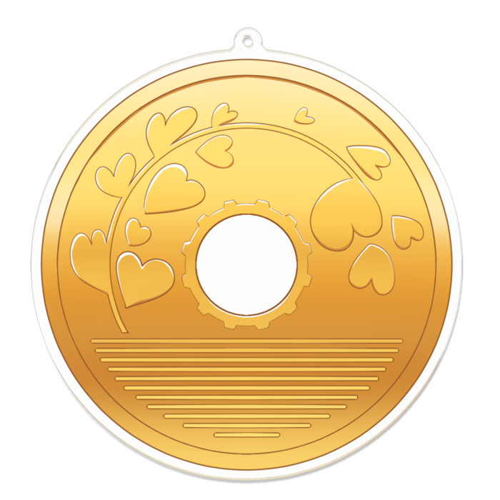 アクリルキーホルダー - 100 x 100 (mm)