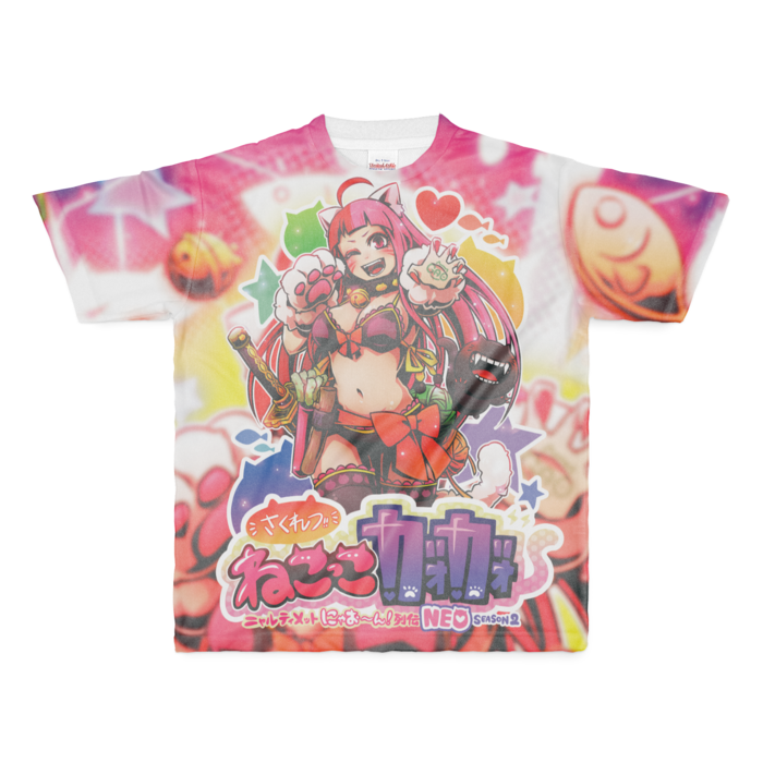 フルグラフィックTシャツ - M - 両面印刷