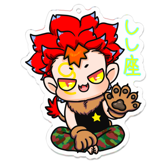 アクリルキーホルダー - 70 x 70 (mm)
