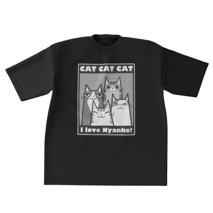 ビッグシルエットTシャツ - XL - 正面(1)