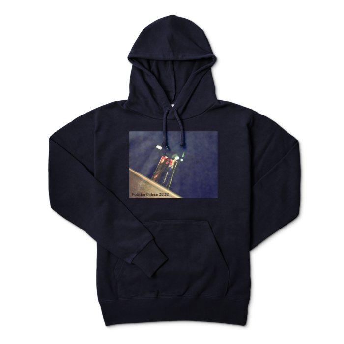 パーカー - L - ネイビー