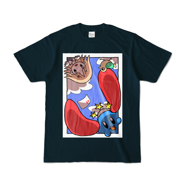 カラーTシャツ - S - ネイビー (濃色)