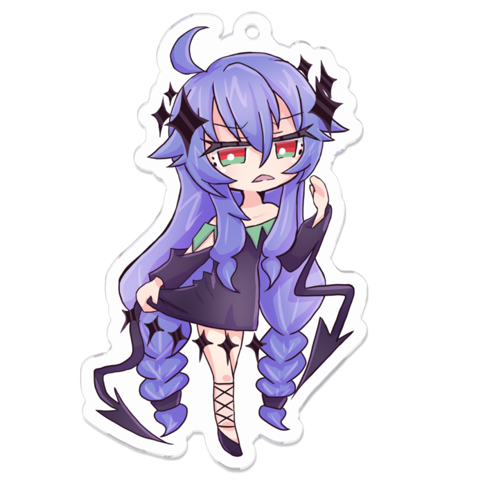 アクリルキーホルダー - 70 x 70 (mm)