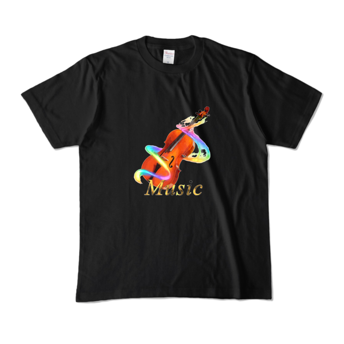カラーTシャツ - M - ブラック (濃色)