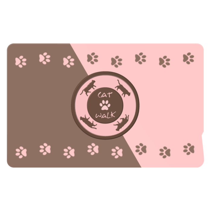 pink　ICカードステッカー - 約85.7x53.9(mm)