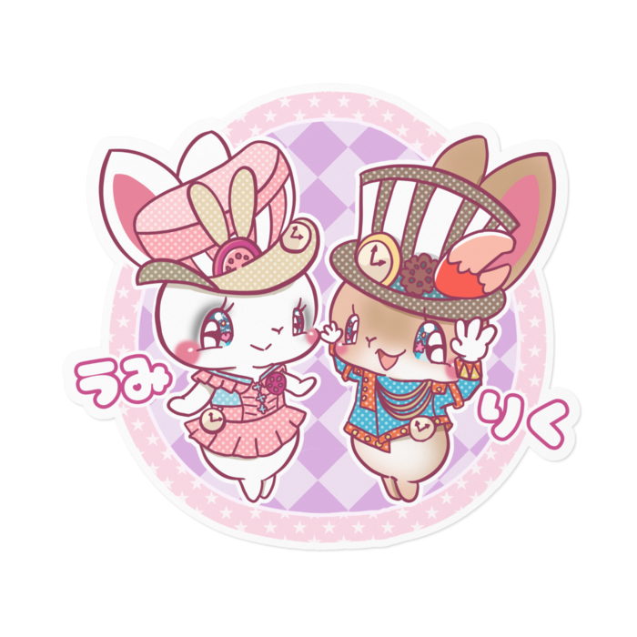 ステッカー - 160 x 160 (mm)