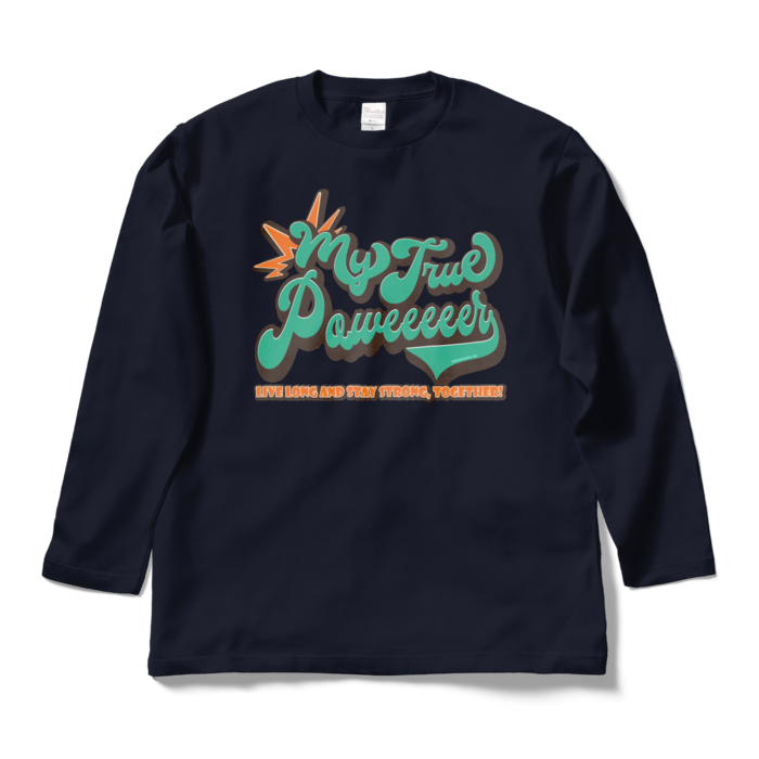 ロングスリーブTシャツ - L - ネイビー