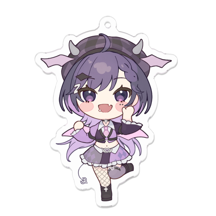 アクリルキーホルダー - 70 x 70 (mm)