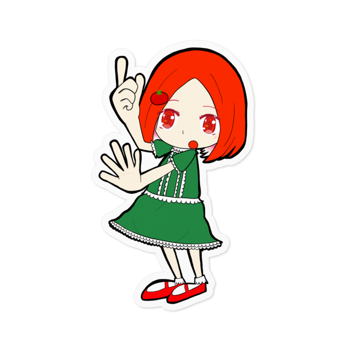 ステッカー - 100 x 100 (mm)