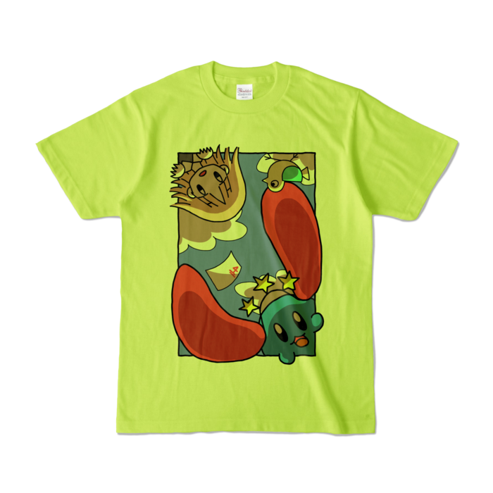 カラーTシャツ - S - ライトグリーン (淡色)