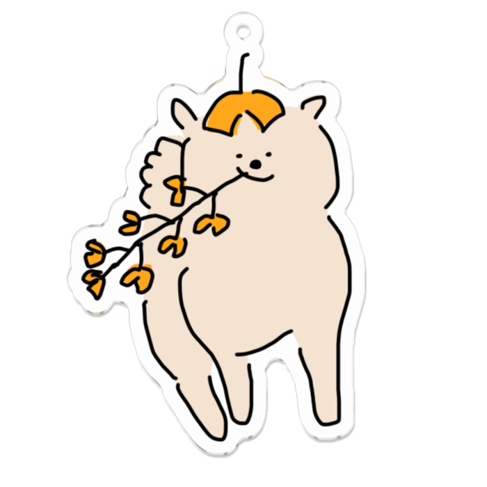 アクリルキーホルダー - 70 x 70 (mm)