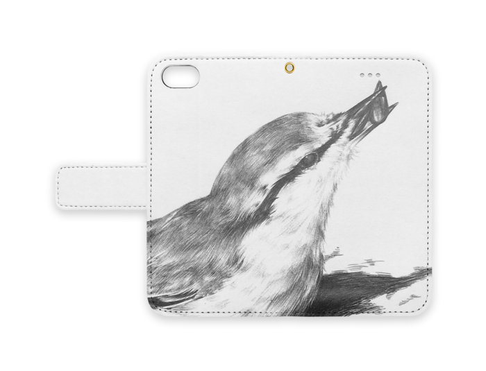 手帳型iPhoneケース - iPhone7 - ストラップ穴 あり
