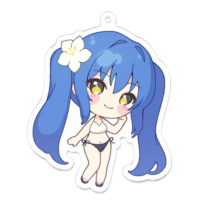 アクリルキーホルダー - 70 x 70 (mm)