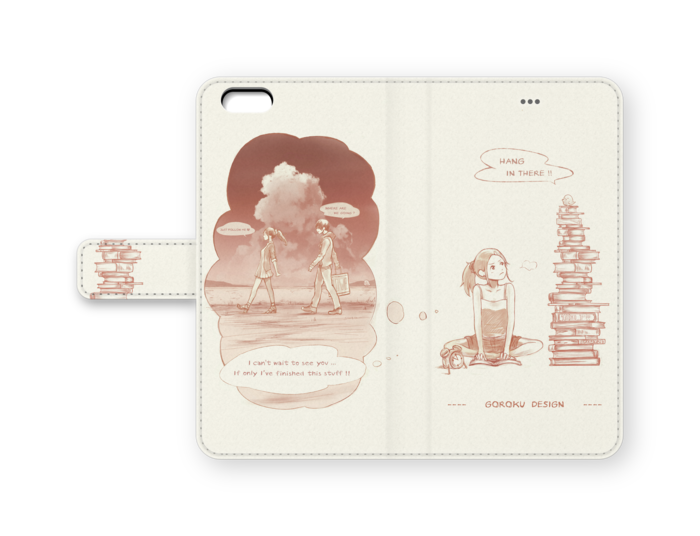 手帳型iPhoneケース - iPhone6 Plus