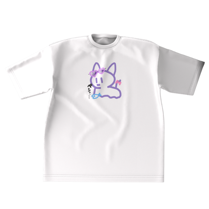 白ペシャッ... - XL