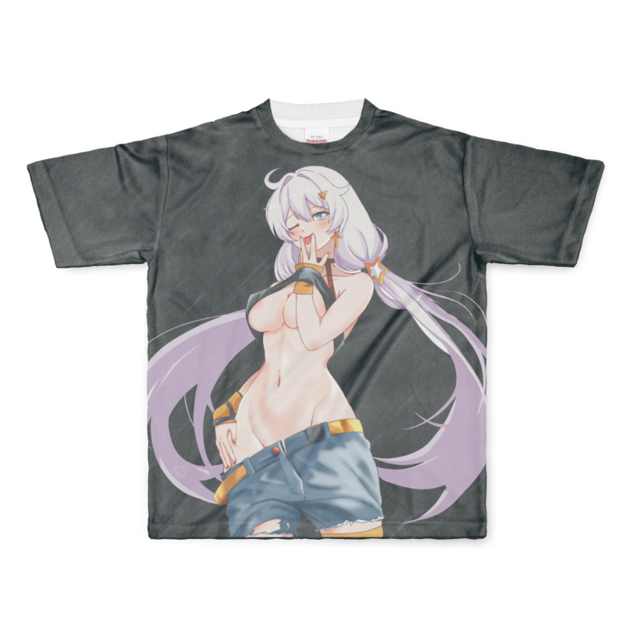 フルグラフィックTシャツ - L - 両面印刷