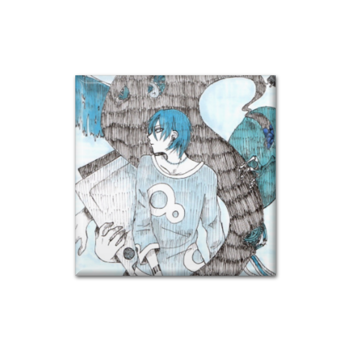 缶バッジ - 四角形40mm