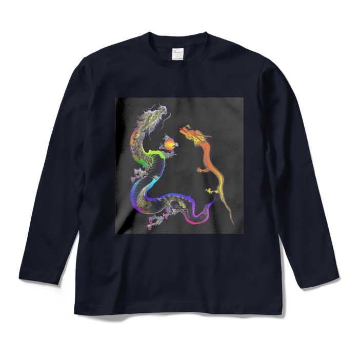 ロングスリーブTシャツ - M - ネイビー