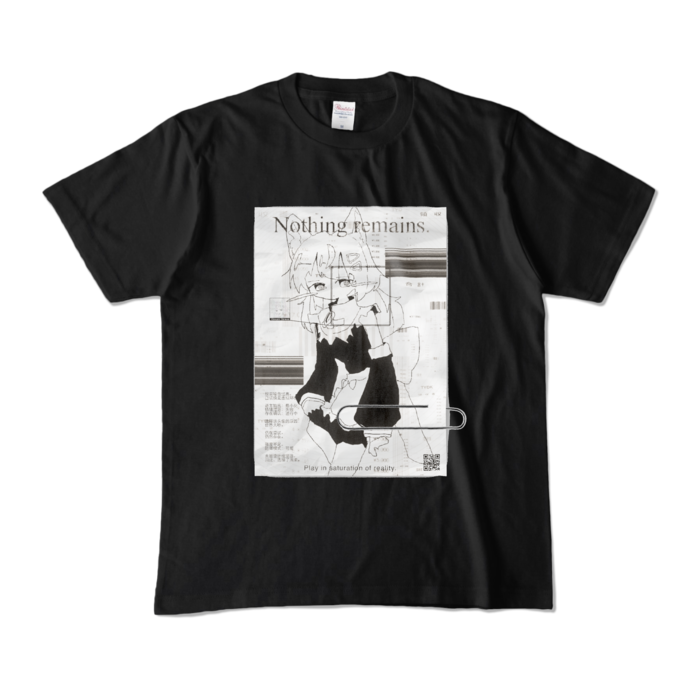 カラーTシャツ - M - ブラック （濃色）