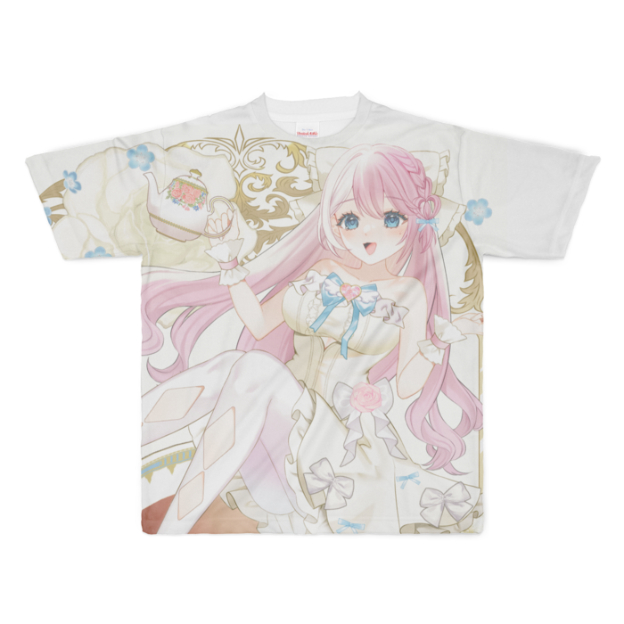 フルグラフィックTシャツ - XL - 正面印刷のみ