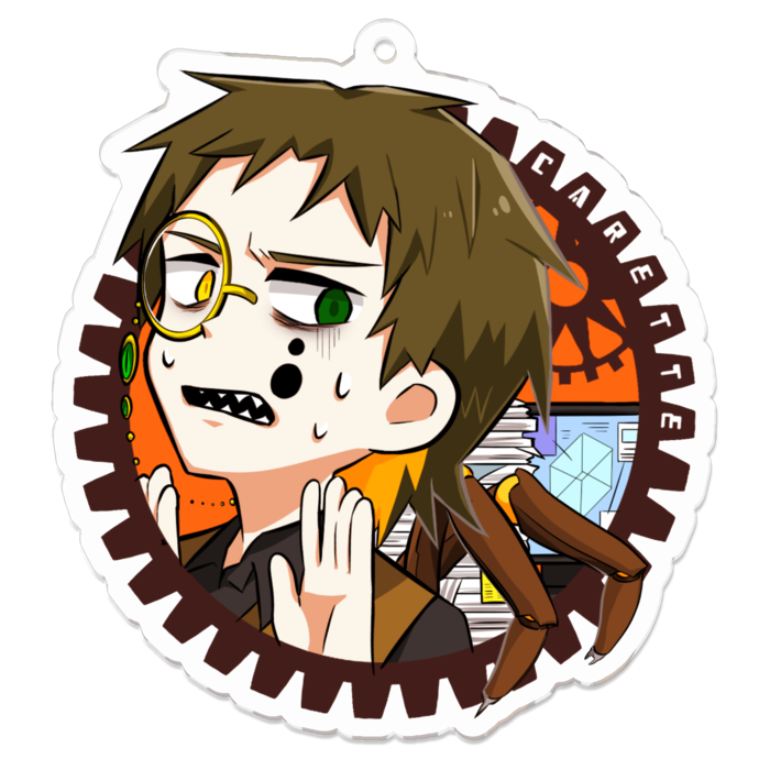 アクリルキーホルダー - 70 x 70 (mm)