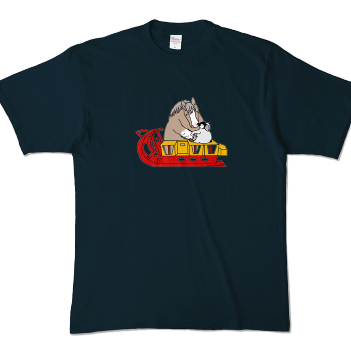カラーTシャツ - XL - ネイビー (濃色)