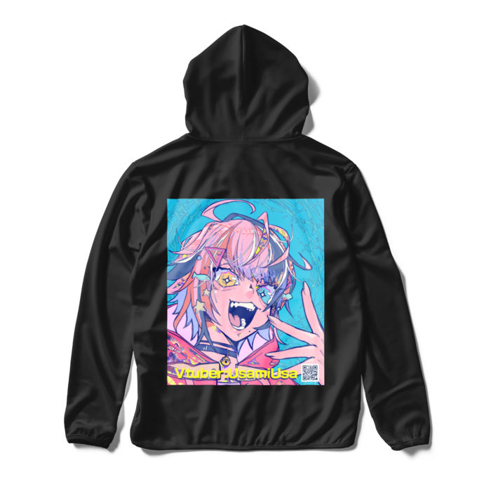 ジップパーカー - S - ブラック