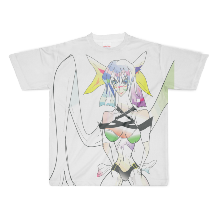 フルグラフィックTシャツ - XL - 正面印刷のみ