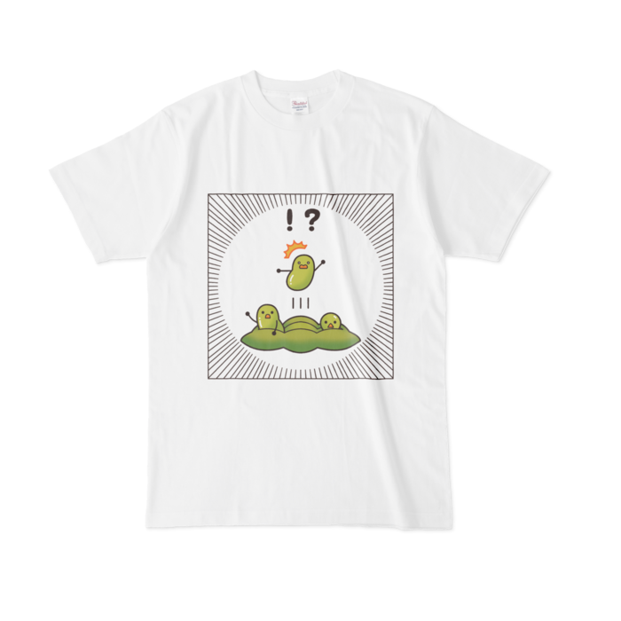 Tシャツ白 カラーver L
