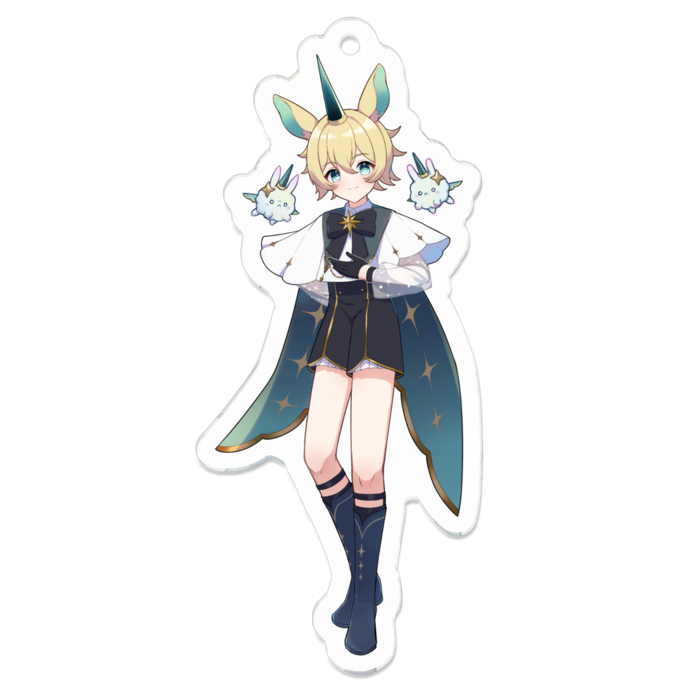 アクリルキーホルダー - 70 x 70 (mm)