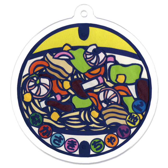 アクリルキーホルダー - 50 x 50 (mm)