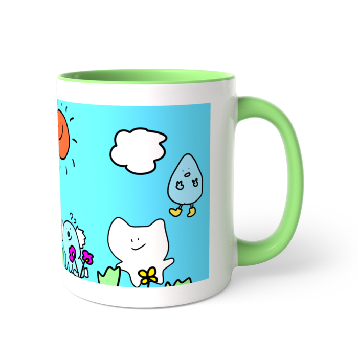 ツートンカラーマグカップ - 直径 8.2cm / 高さ 9.5cm(3)