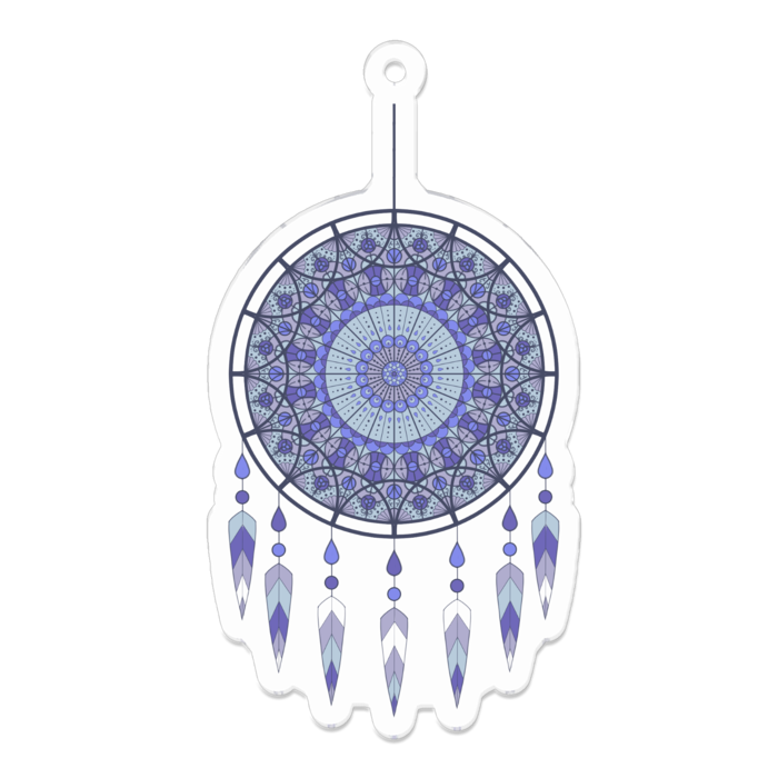 アクリルキーホルダー - 70 x 70 (mm)