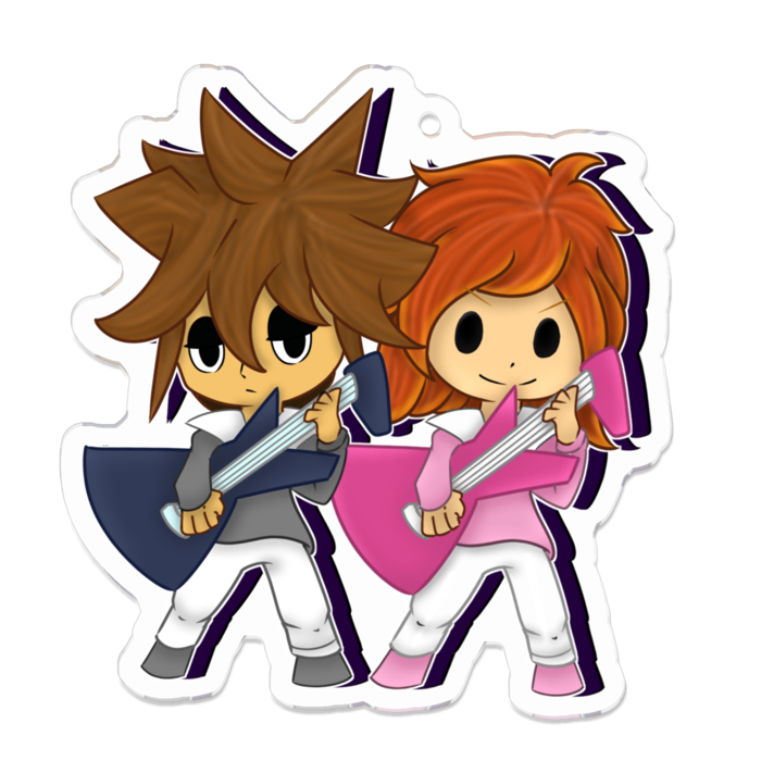 アクリルキーホルダー - 70 x 70 (mm)