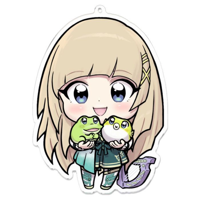 アクリルキーホルダー - 100 x 100 (mm)