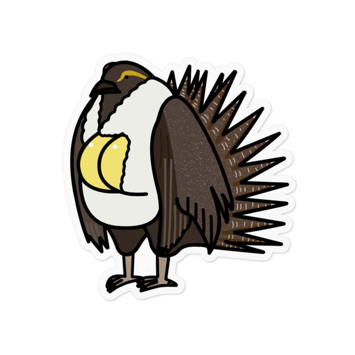 ステッカー - 100 x 100 (mm)