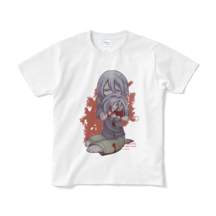 Tシャツ(ゆーり/白)- S - ホワイト